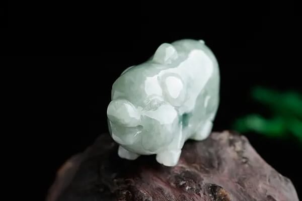 白色翡翠带黑（白色翡翠带黑点是乌鸡吗）
