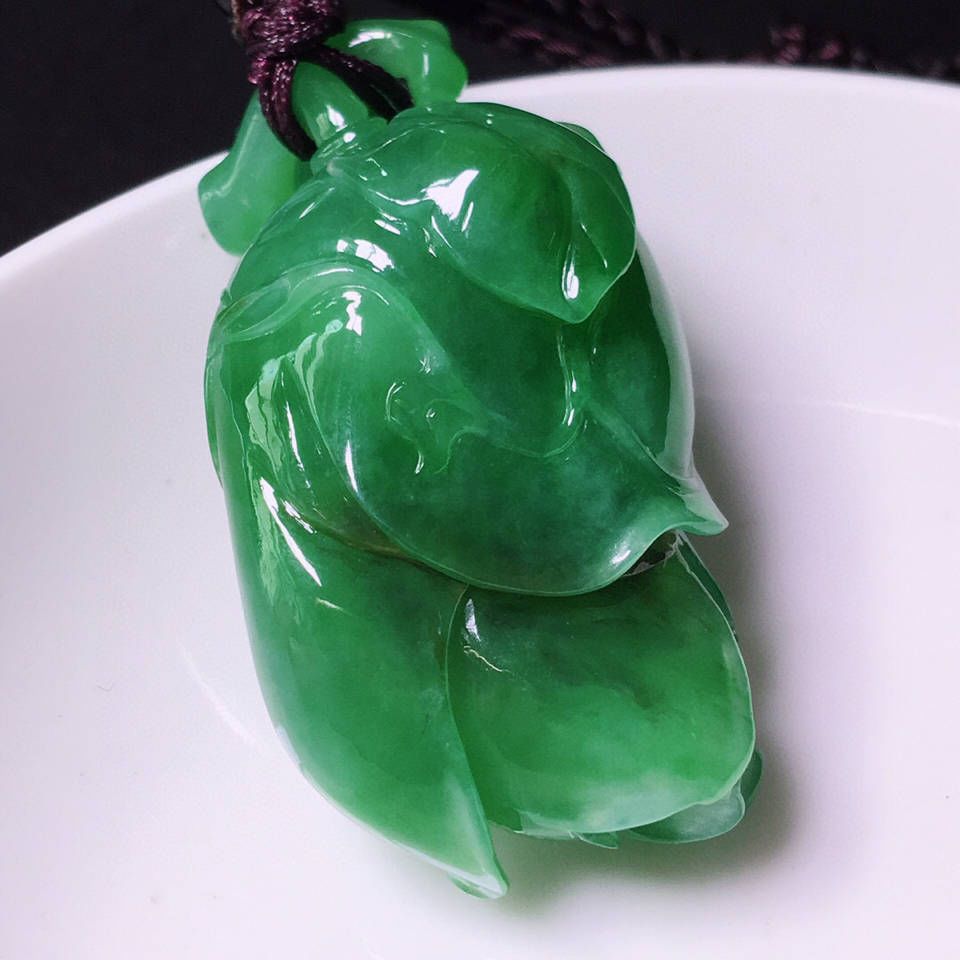 翡翠如意吊坠价格