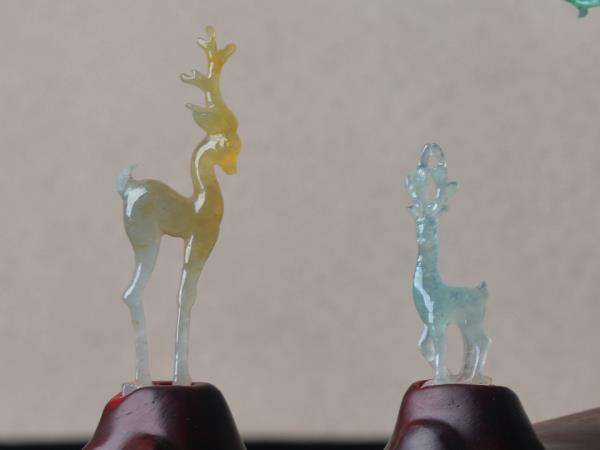 翡翠雕刻鹿寓意_鹿有什么寓意？-第4张-翡翠-玉仓库
