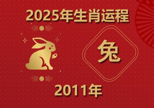 2011年属兔人2025年全年运势(今年多大)