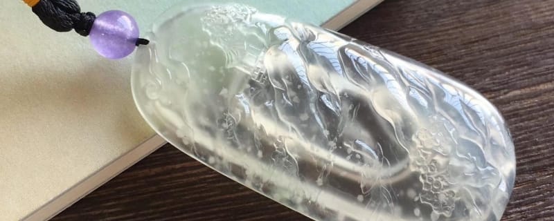 翡翠山水牌真假识别