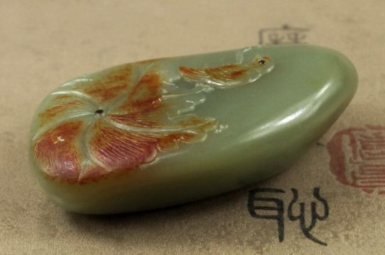 和田玉沙枣青的特点-第2张-和田-玉仓库