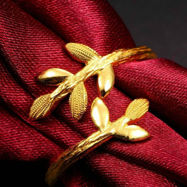 黄金戒指款式大全图片-第5张-黄金-玉仓库