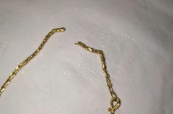 金项链扣断了自己修的小窍门-第2张-贵金属-玉仓库