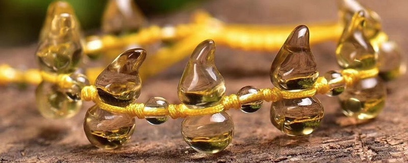 黄水晶和金发晶的区别