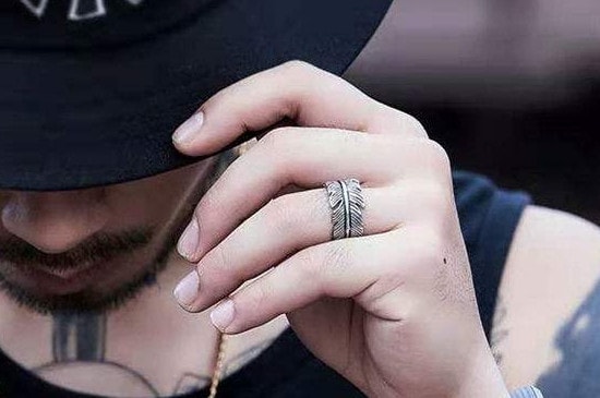 男人戒指正确戴法带来好财运