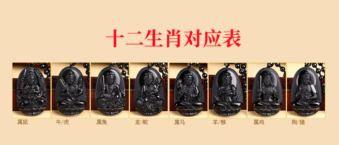 本命佛对照表
