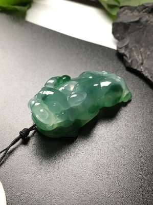 冰种翡翠貔貅在风水上都有什么作用？-第2张-翡翠-玉仓库