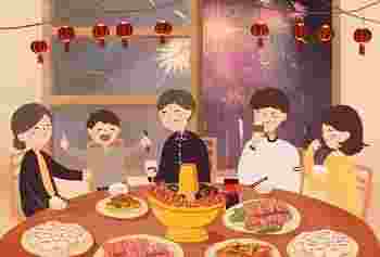 除夕吃年夜饭吗_年夜饭都有什么吃的-第2张-民俗文化-玉仓库