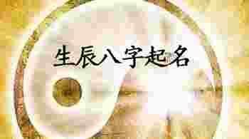 生辰八字五行起名_生辰八字五行起名字