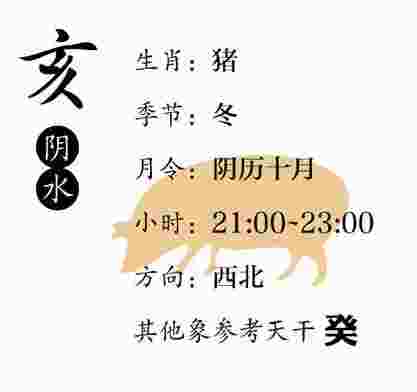 十二地支亥
